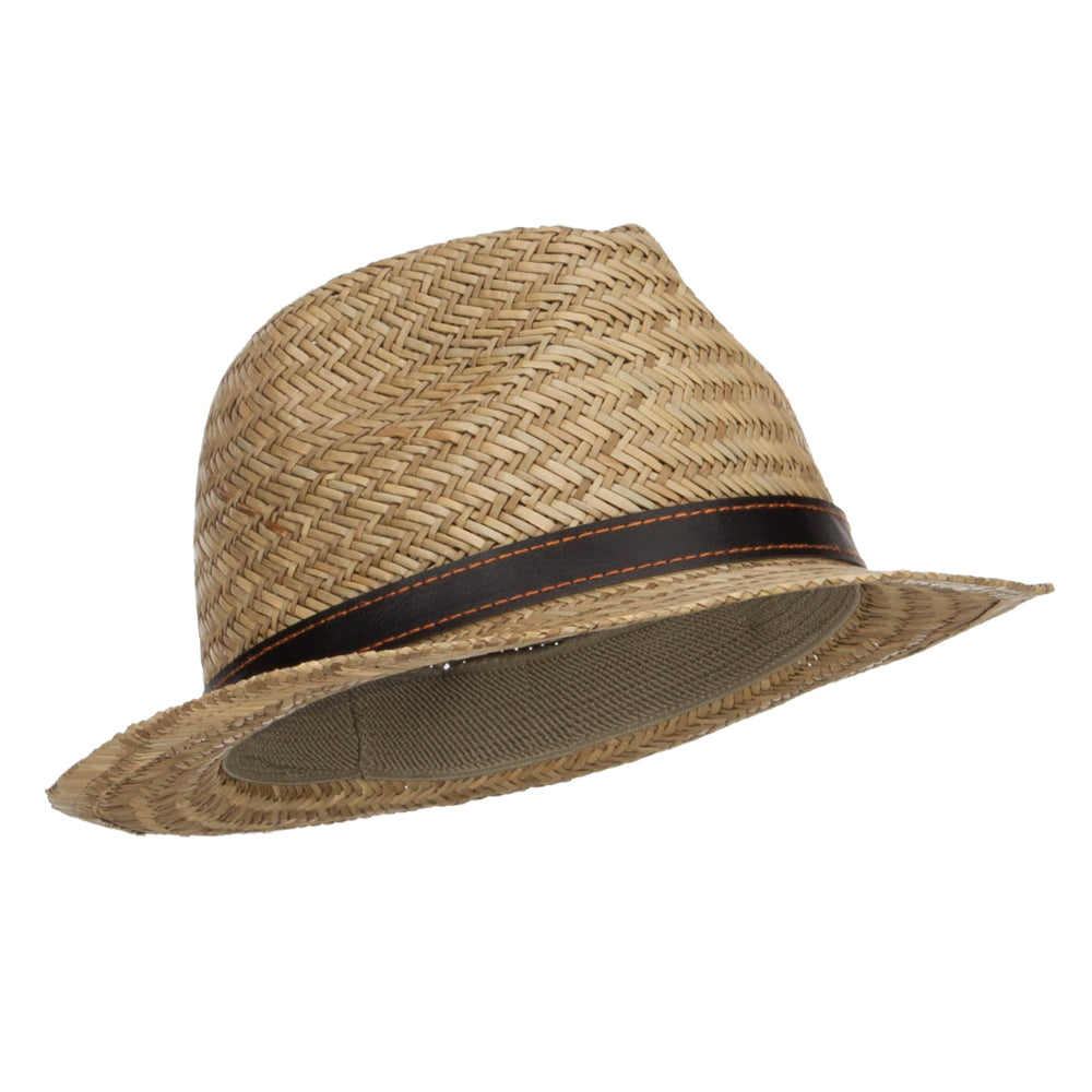 Straw Fedora Hat