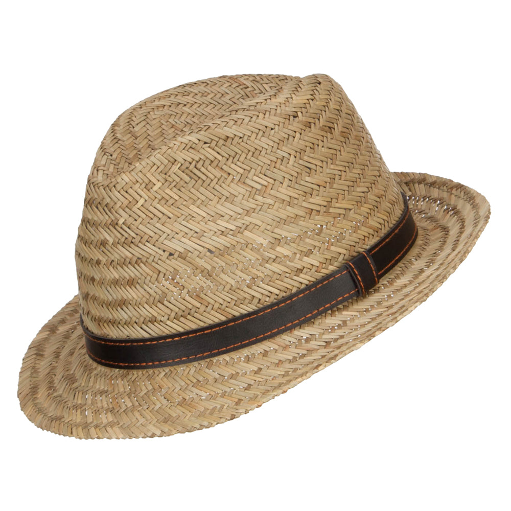 Straw Fedora Hat