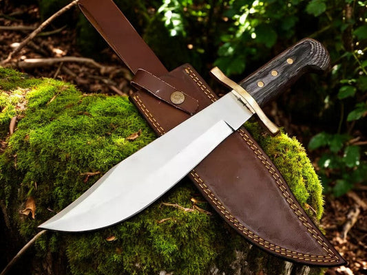 Jim Bowie Knife - 10" D2 Steel "Alamo Avenger"