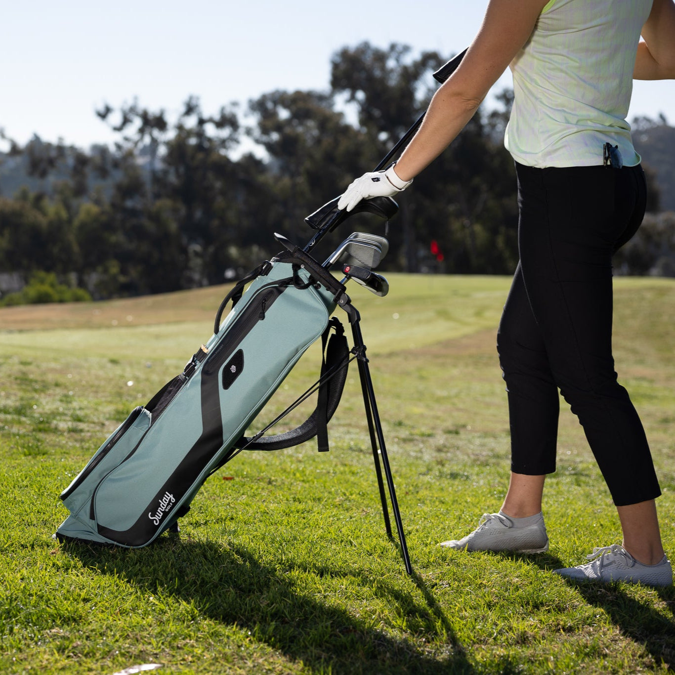 El Camino | Seafoam Mid Size Stand Bag