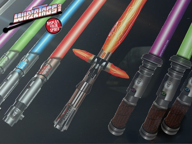 Saber 11" Laminated Window Decals