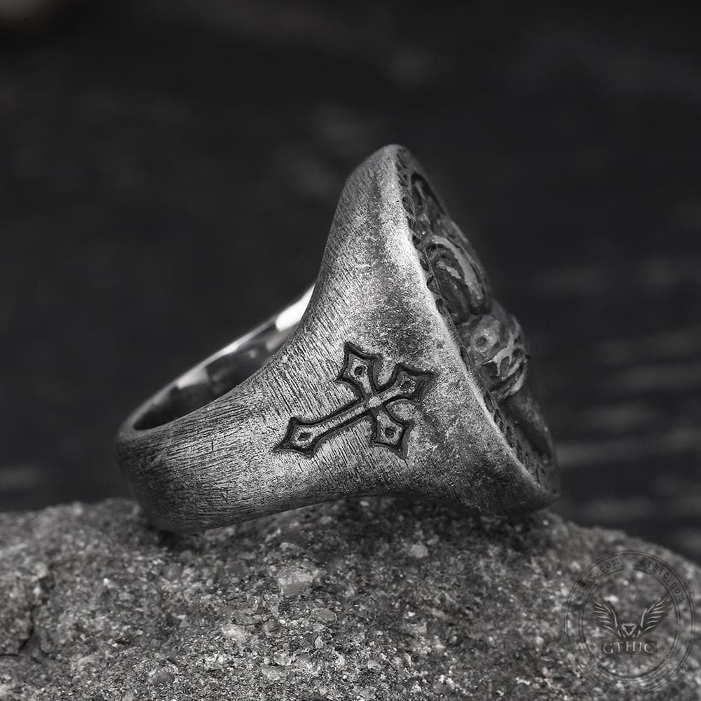 Sacred Heart of Jesus Stainless Steel Ring