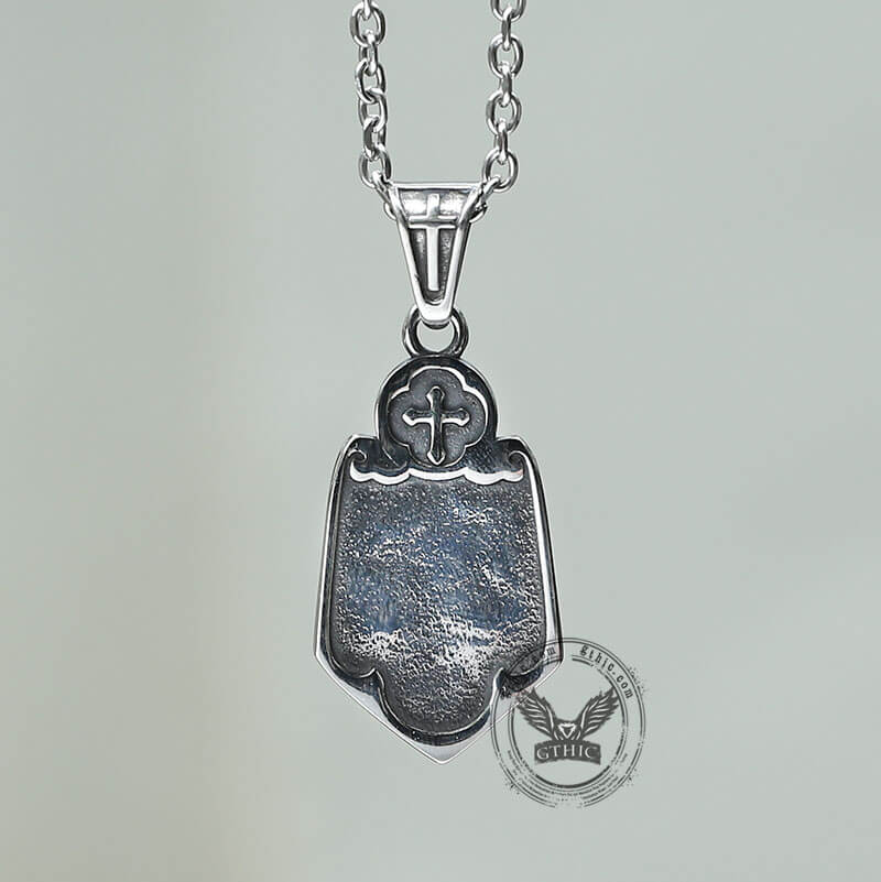 Saint Christopher Stainless Steel Pendant