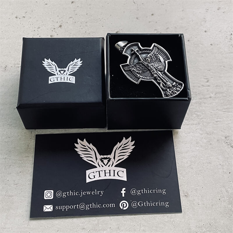 Saint Michael Stainless Steel Religion Pendant