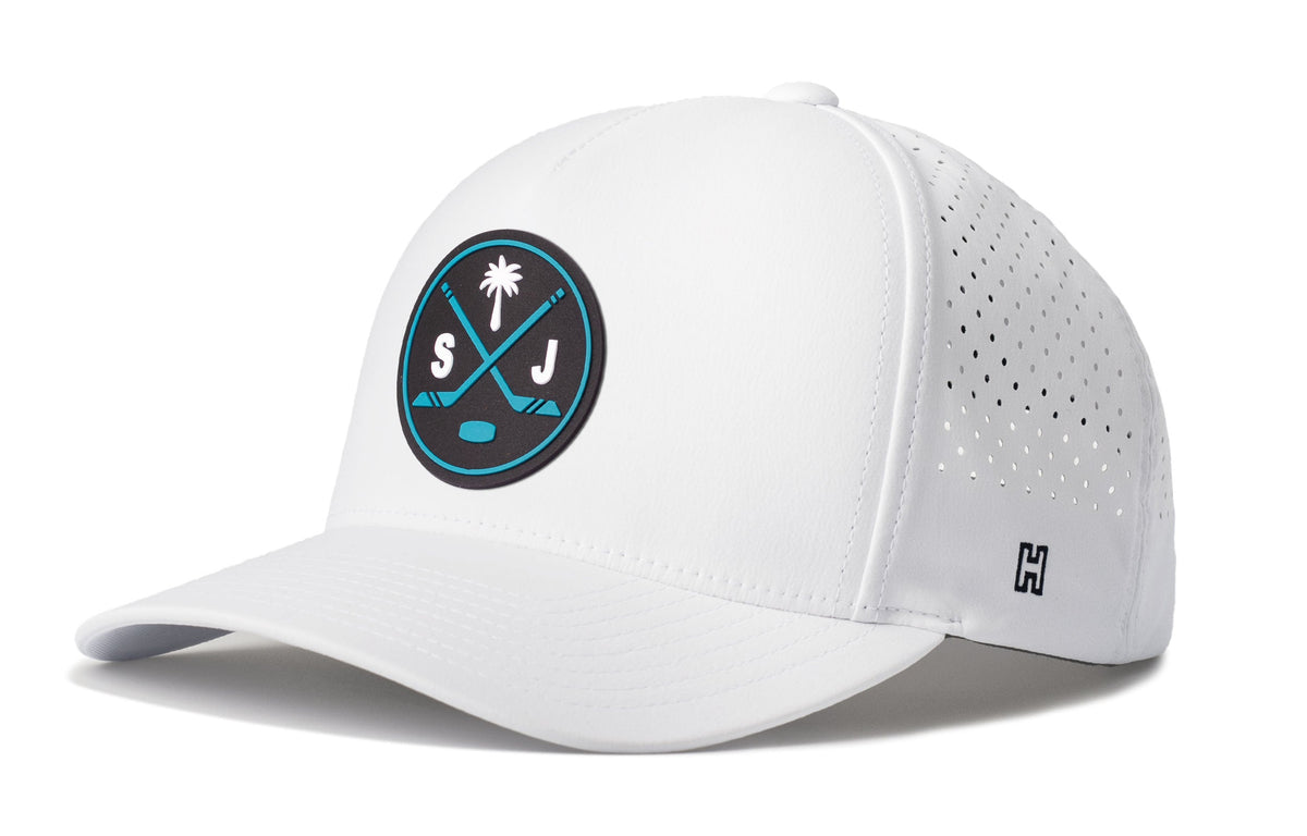 San Jose Hockey Performance 5-Panel Hat  |  SJ X Flexfit Snapback