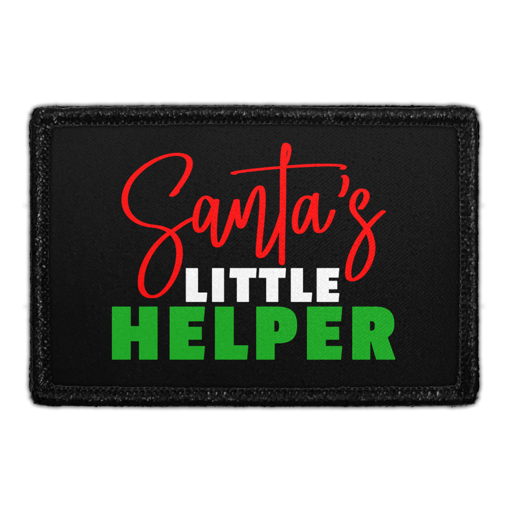Santa's Little Helper - Removable Patch