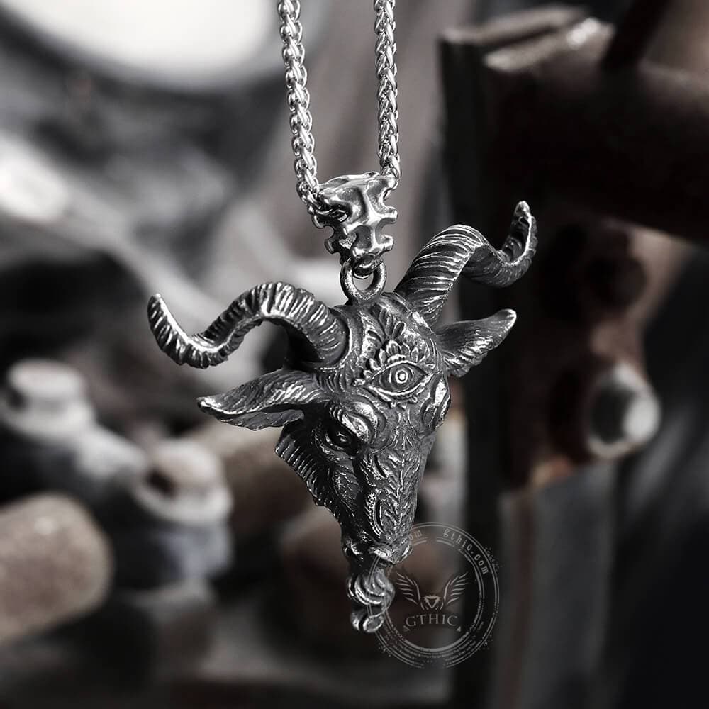 Satan Devil Goat Stainless Steel Pendant