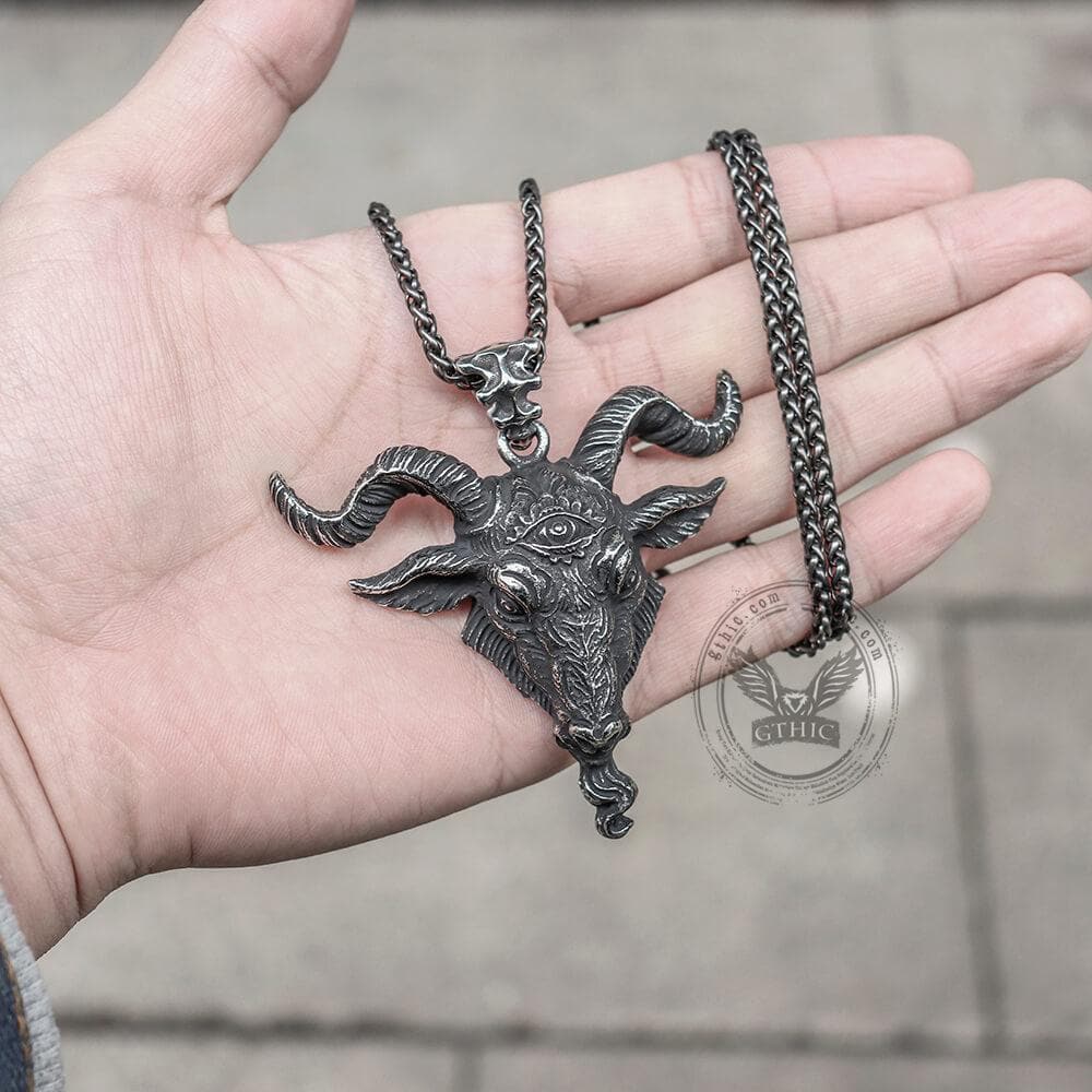 Satan Devil Goat Stainless Steel Pendant