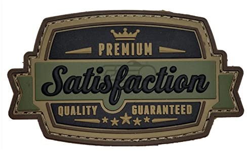 Satisfaction Morale Patch PVC - Mil-Spec Monkey