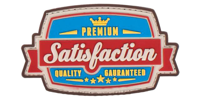 Satisfaction Morale Patch PVC - Mil-Spec Monkey