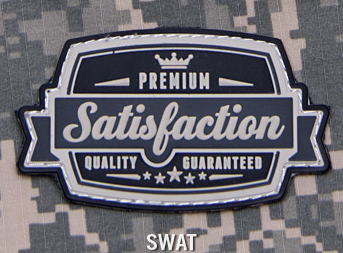 Satisfaction Morale Patch PVC - Mil-Spec Monkey