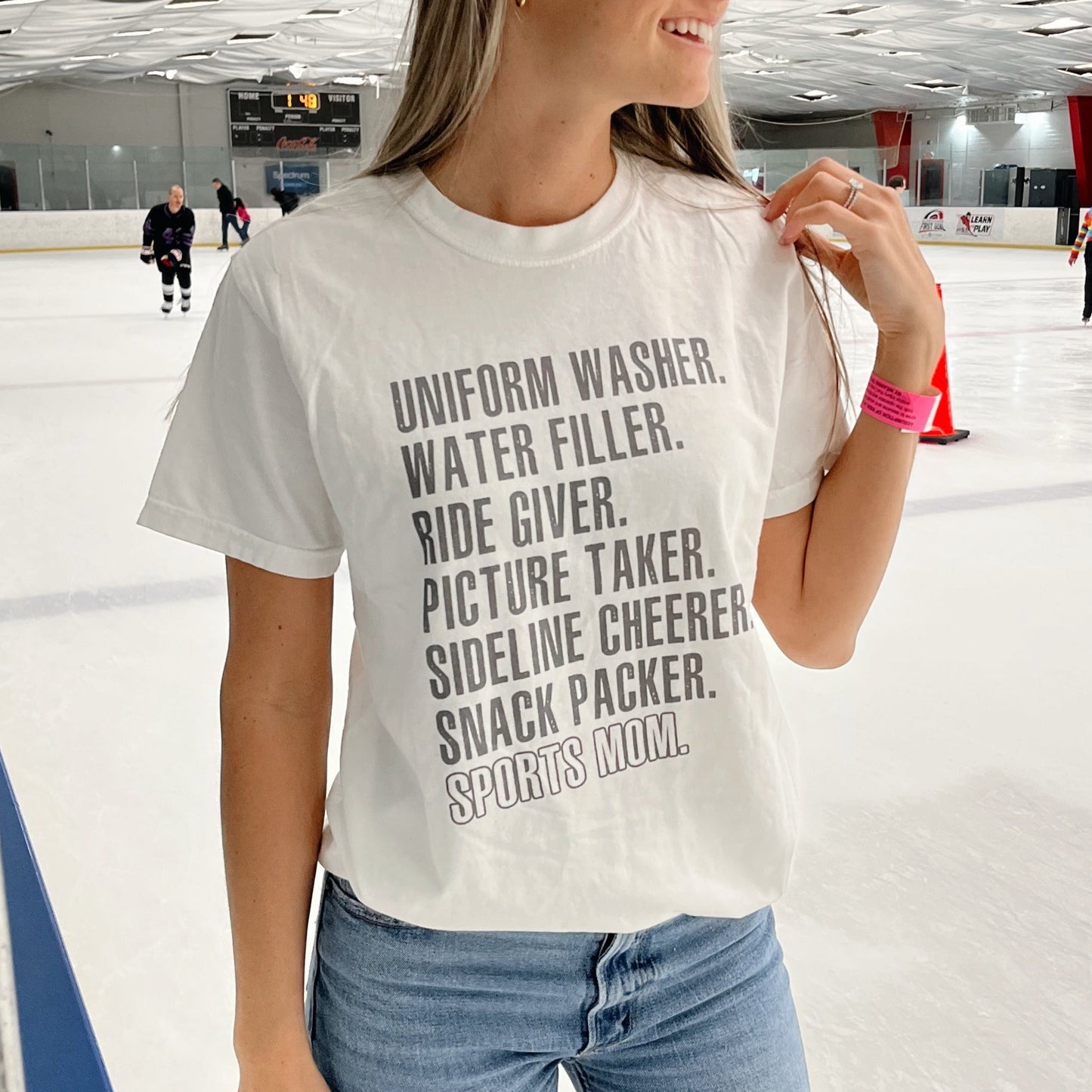 Sports Mom Distressed