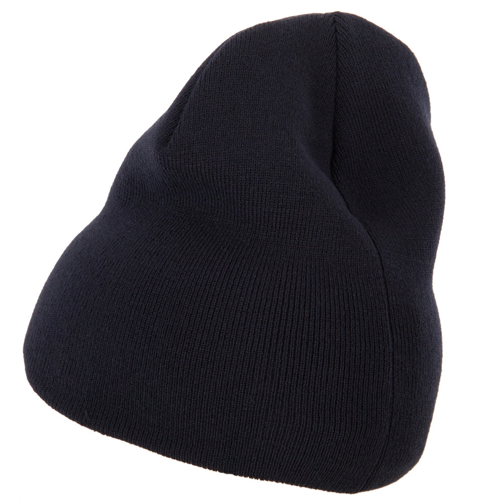 Big Size Acrylic Short Beanie