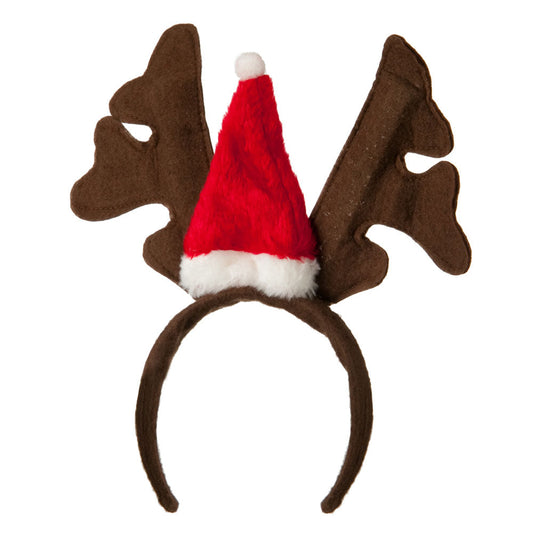 Santa Antlers Cap Headband