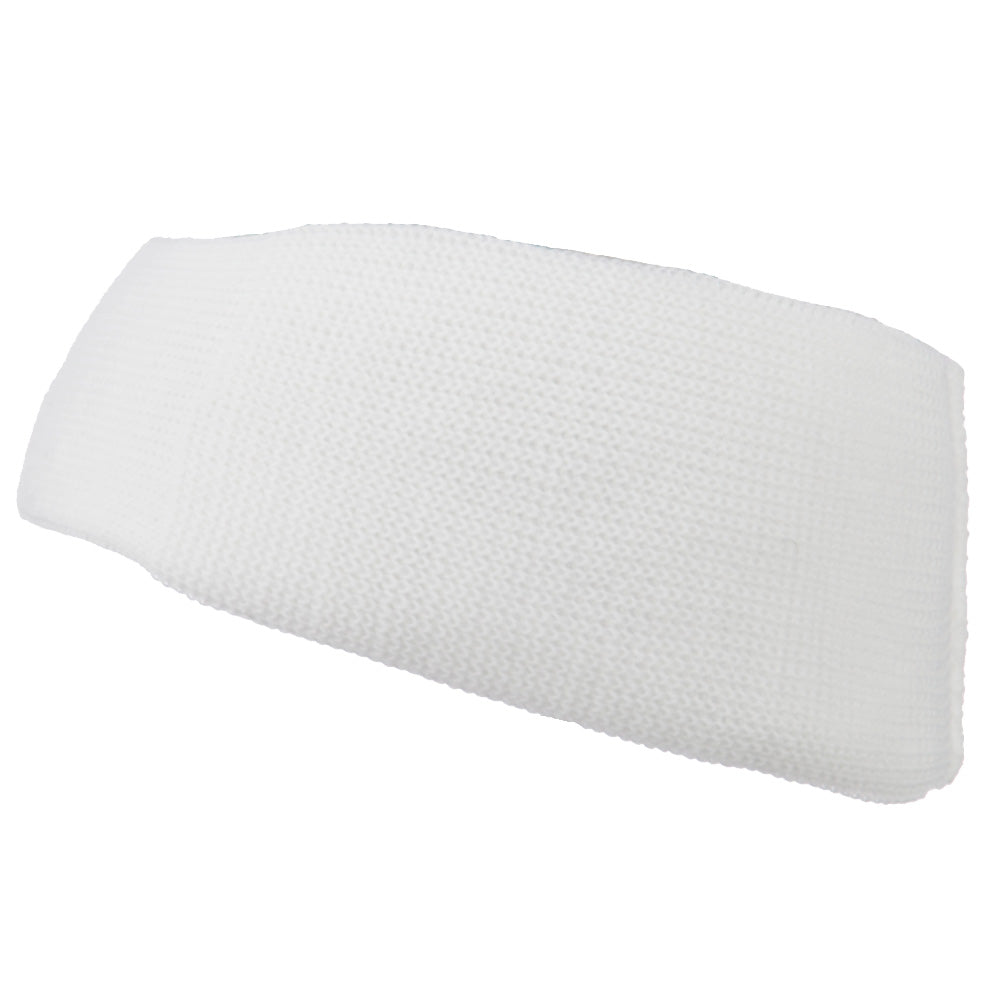 Solid Colored Rib Knit Earband