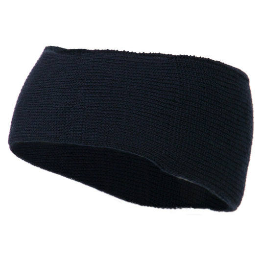 Solid Colored Rib Knit Earband