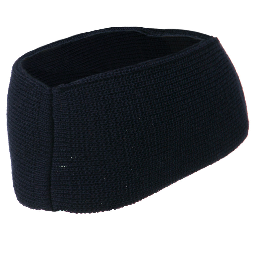Solid Colored Rib Knit Earband