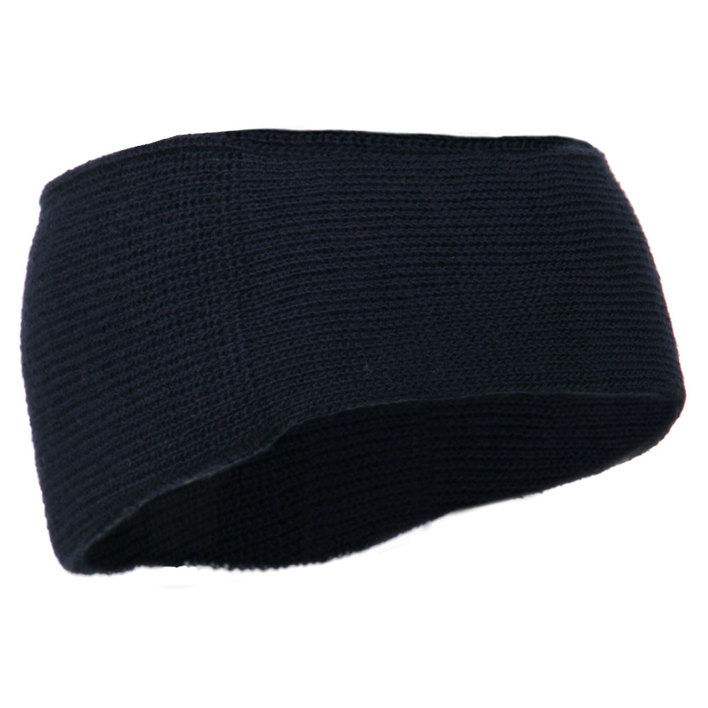 Solid Colored Rib Knit Earband