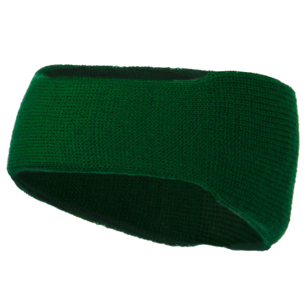 Solid Colored Rib Knit Earband