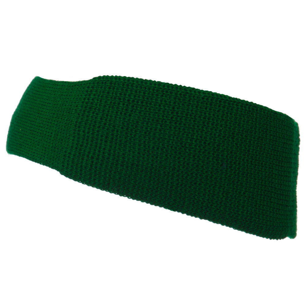 Solid Colored Rib Knit Earband