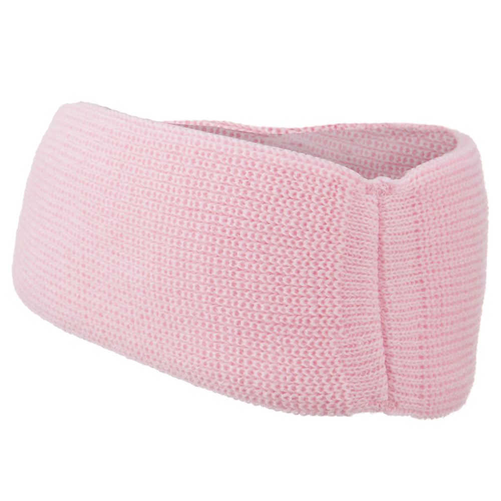 Solid Colored Rib Knit Earband