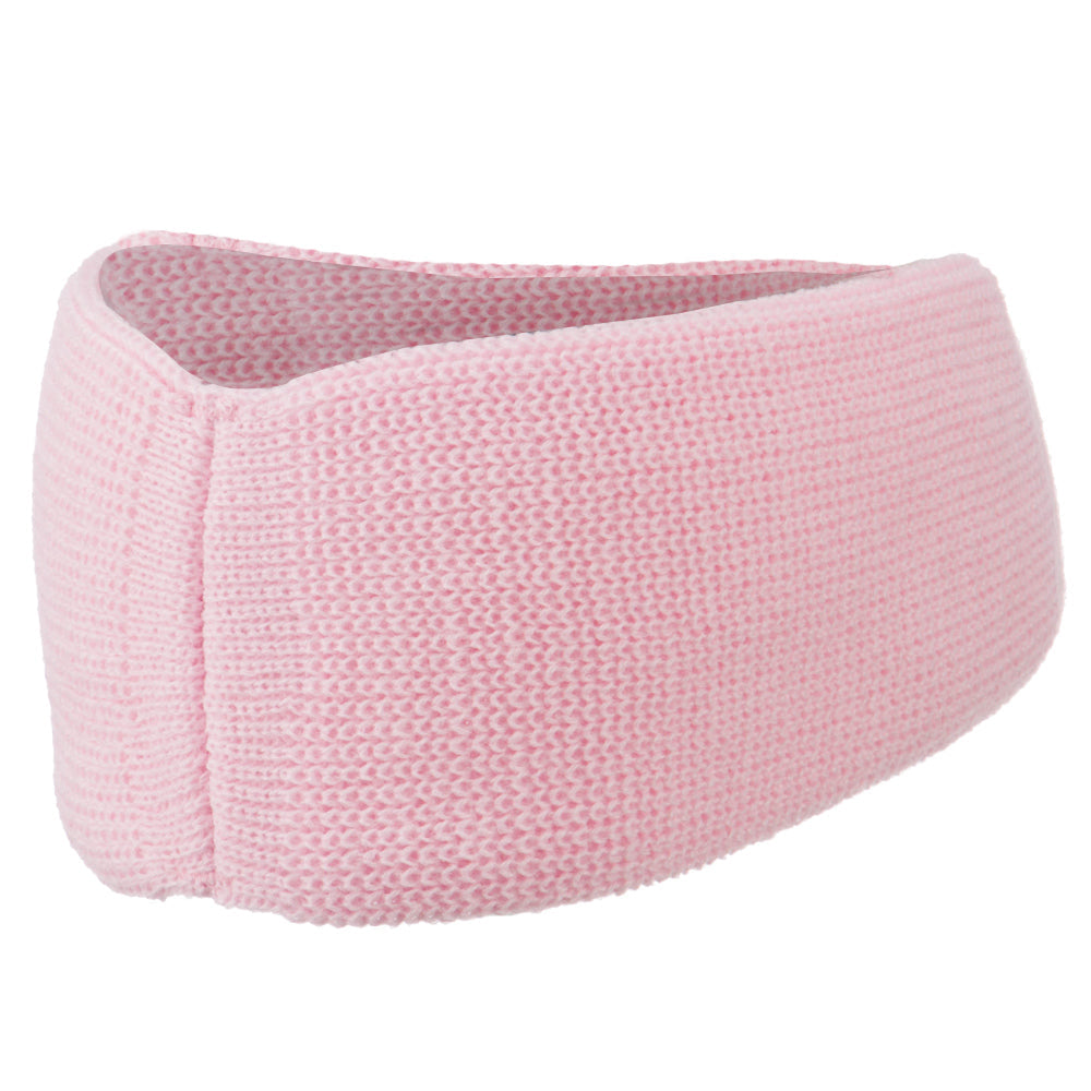 Solid Colored Rib Knit Earband