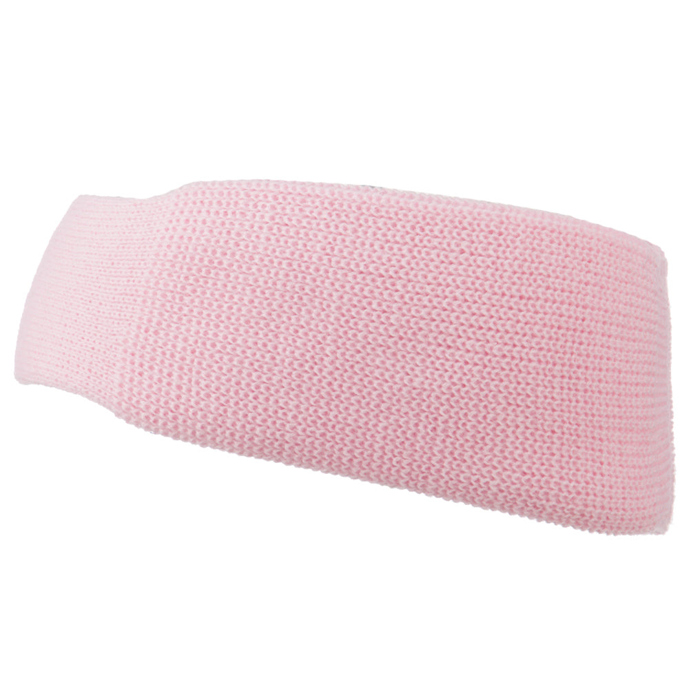 Solid Colored Rib Knit Earband