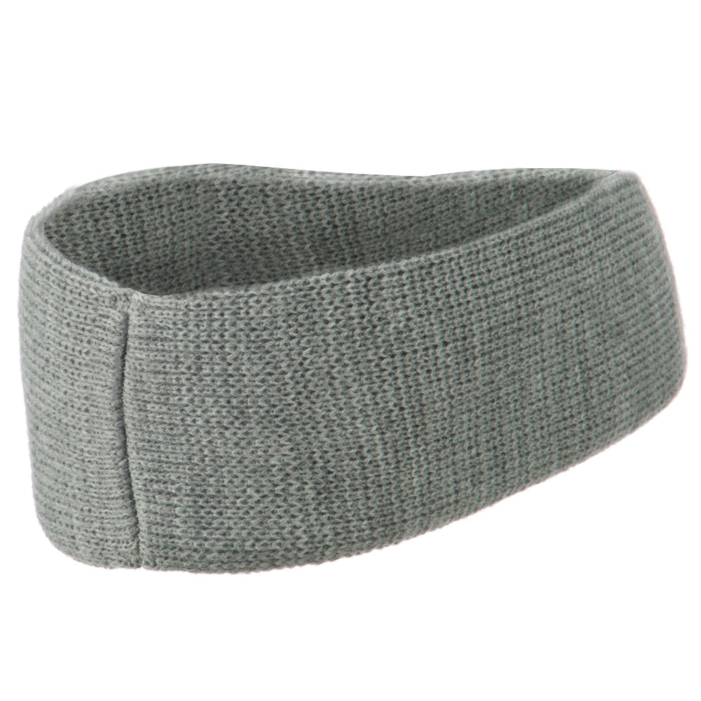 Solid Colored Rib Knit Earband