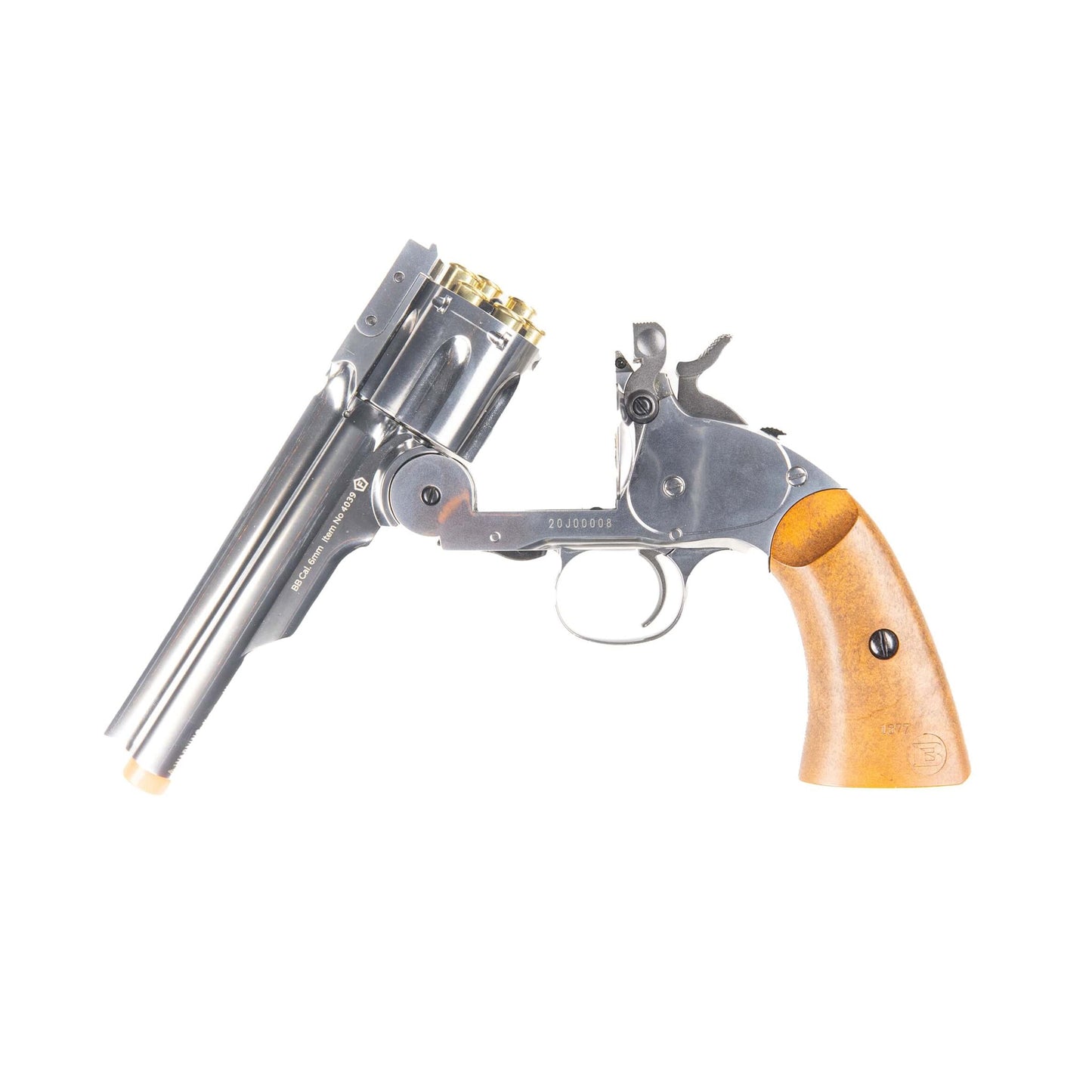 Schofield 5 Inch Airsoft - Chrome