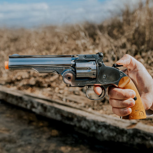 Schofield 5 Inch Airsoft - Chrome