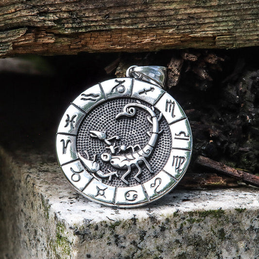 Scorpio Stainless Steel Pendant