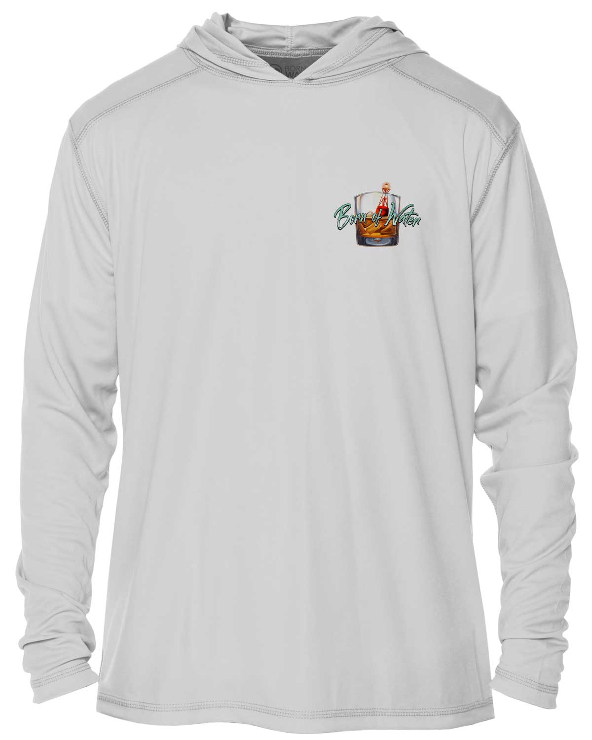 Scuba Dive Bar UV/UPF 50+ Long Sleeve Hoodie