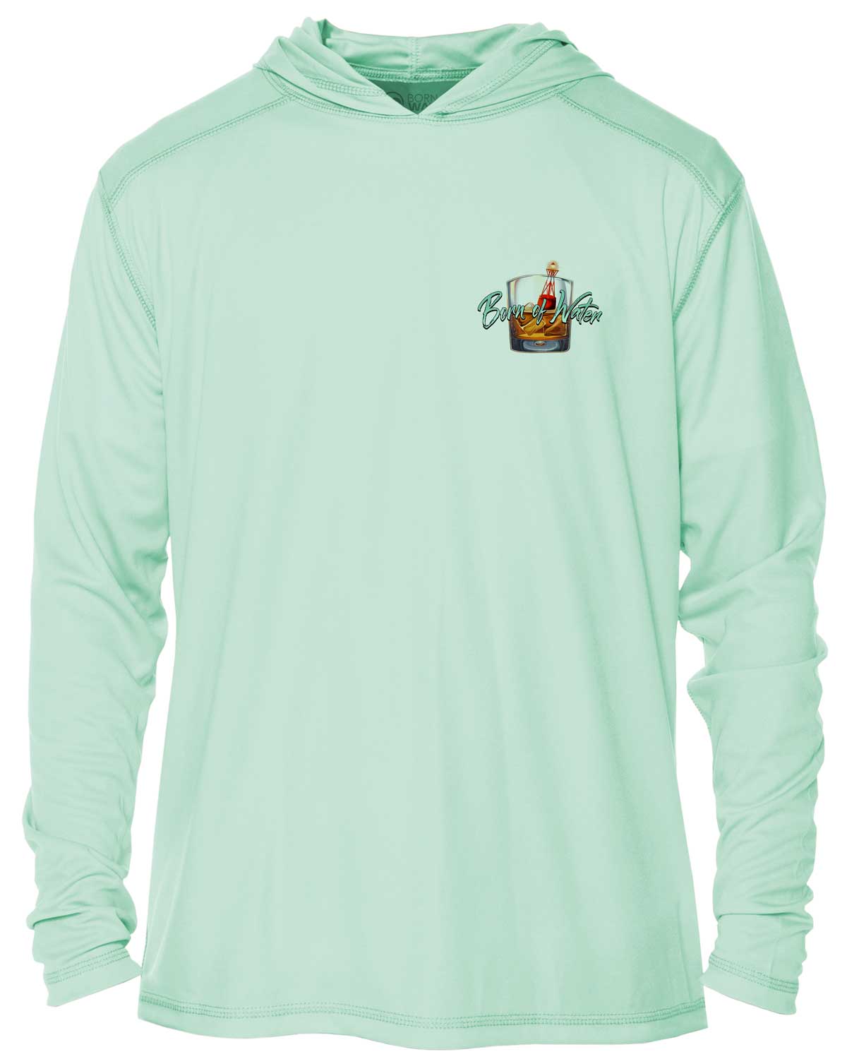 Scuba Dive Bar UV/UPF 50+ Long Sleeve Hoodie