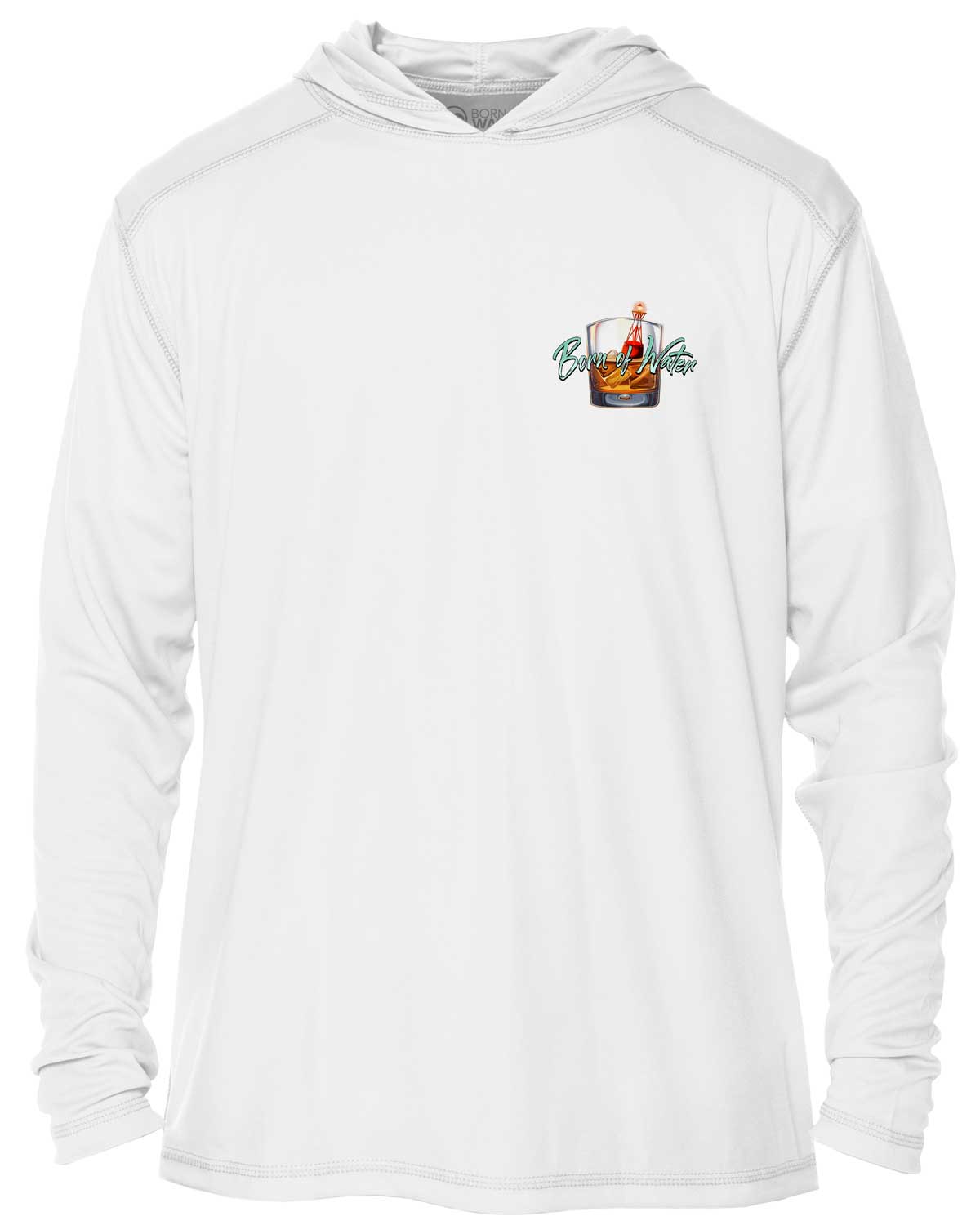 Scuba Dive Bar UV/UPF 50+ Long Sleeve Hoodie
