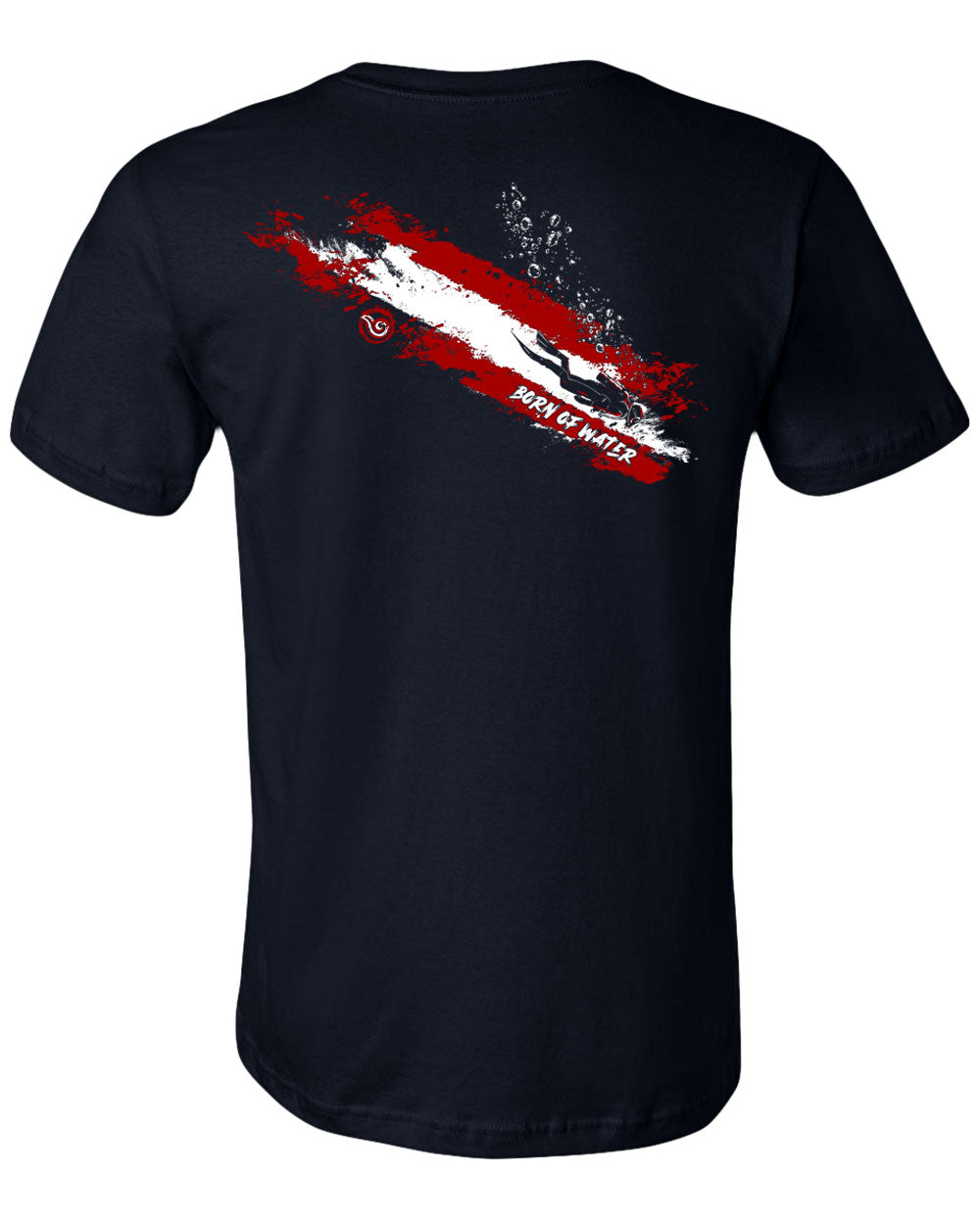 Scuba Dive Flag Streak T-Shirt