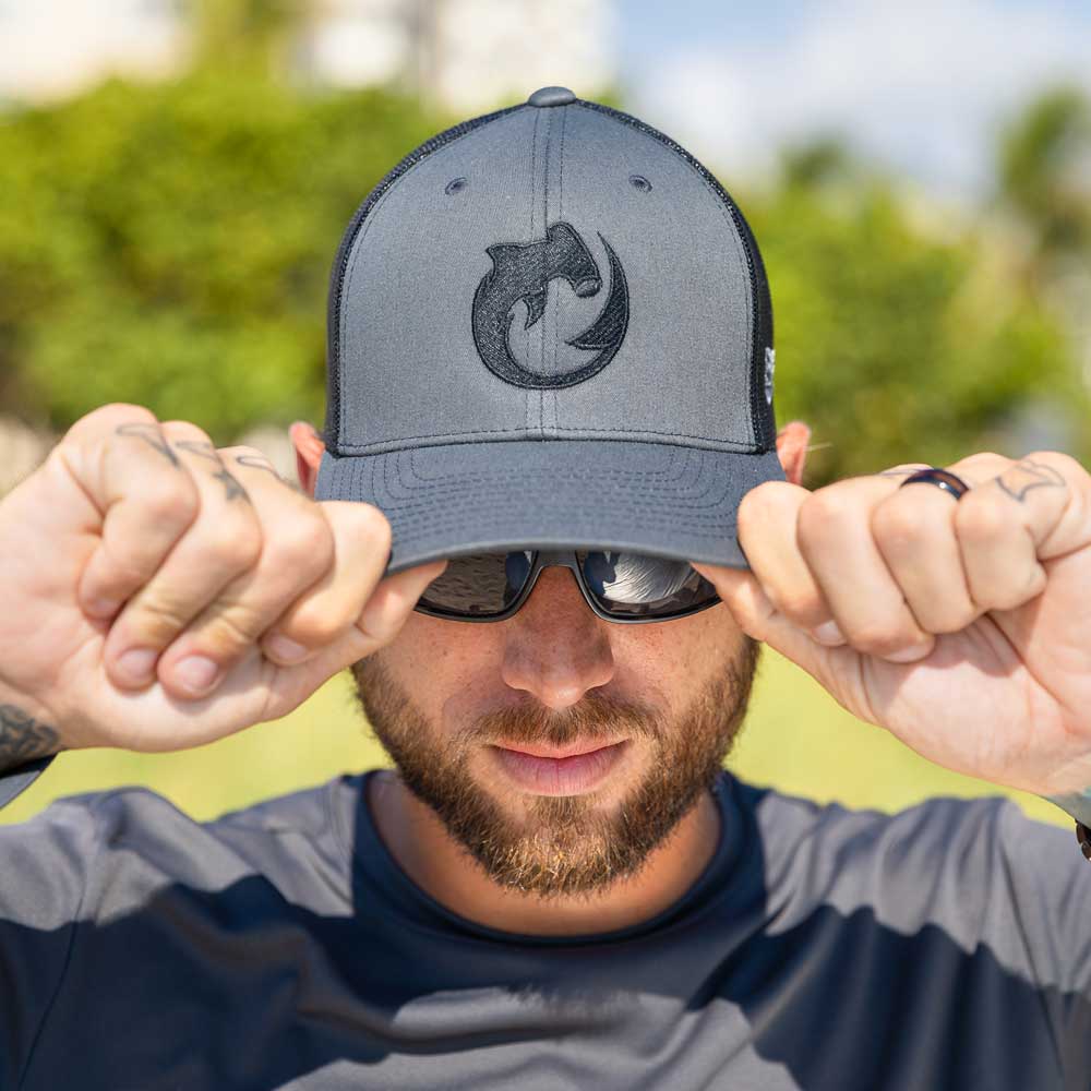 Circling Hammerhead Shark Trucker Hat