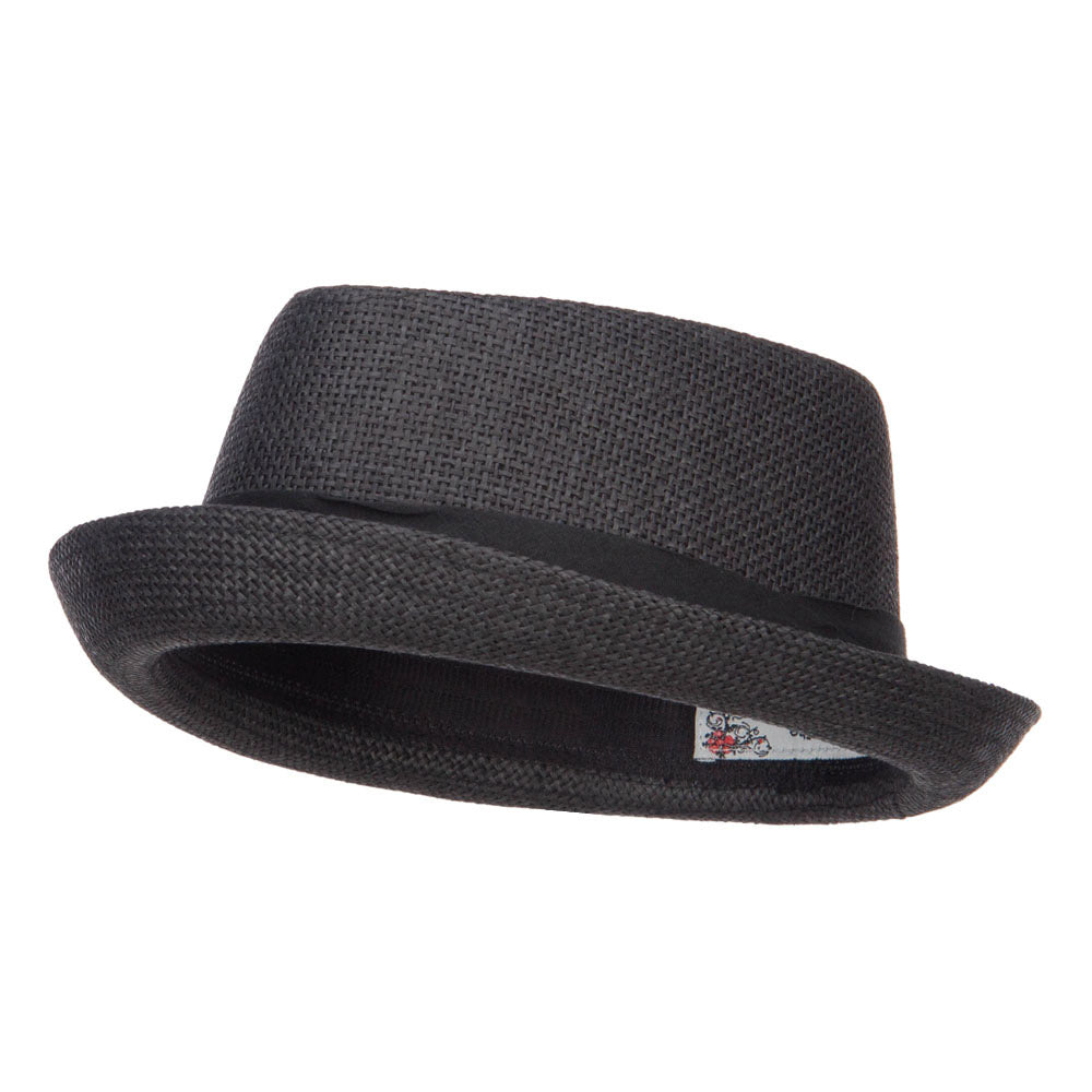 Big Size Solid Upbrim Pork Pie Fedora