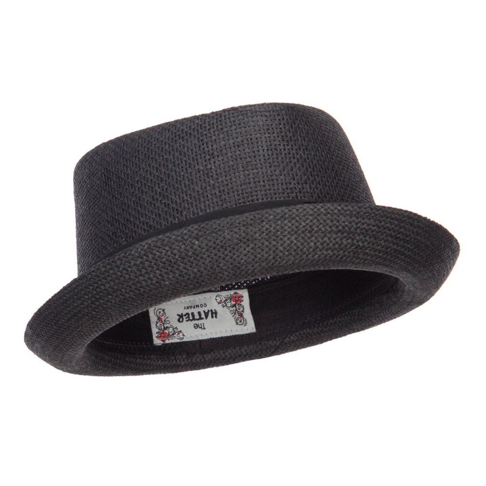 Big Size Solid Upbrim Pork Pie Fedora
