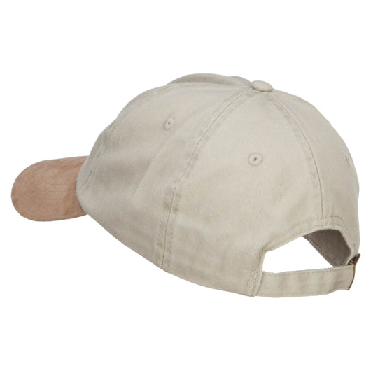 Suede Bill Washed Pigment Dyed Cap