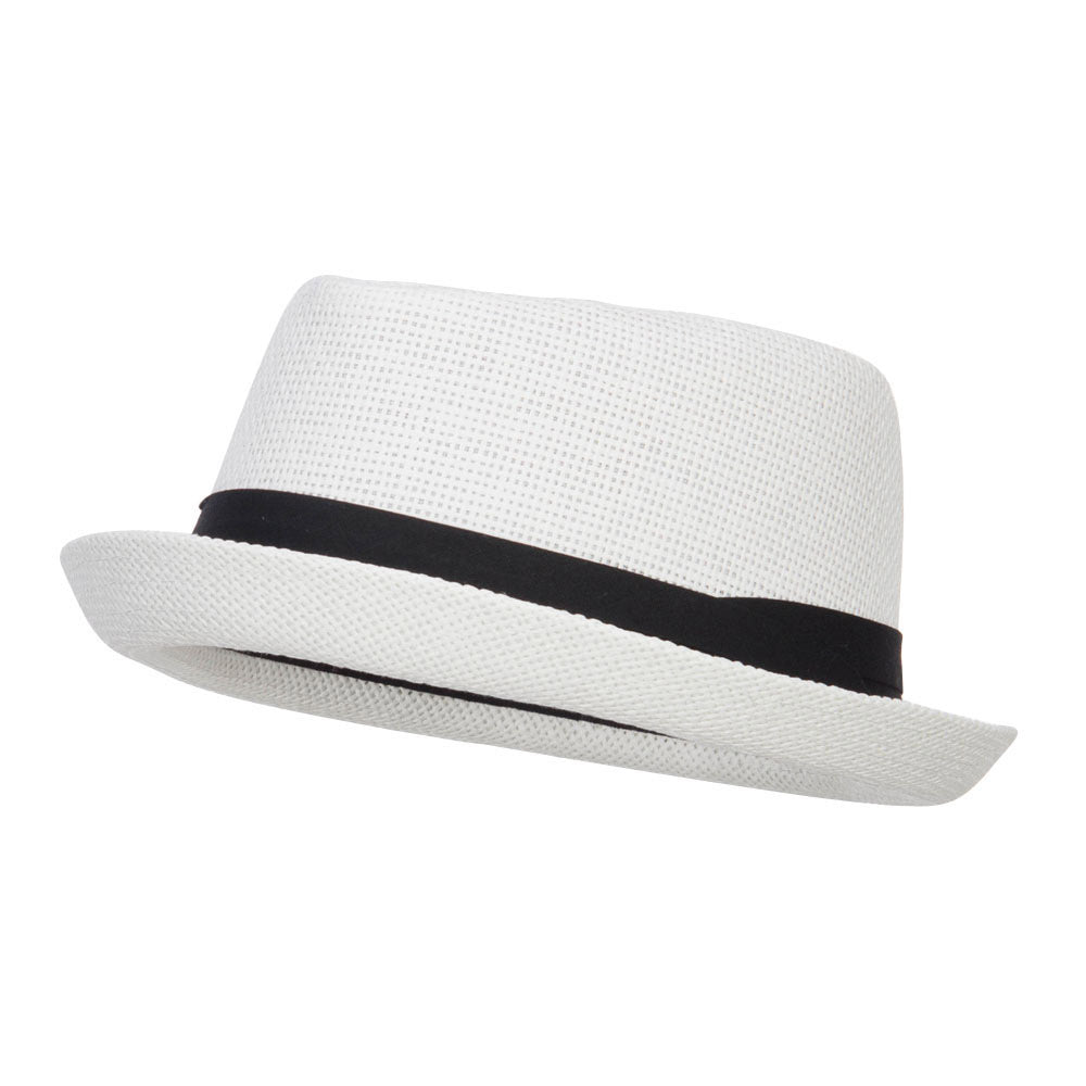Big Size Solid Upbrim Pork Pie Fedora