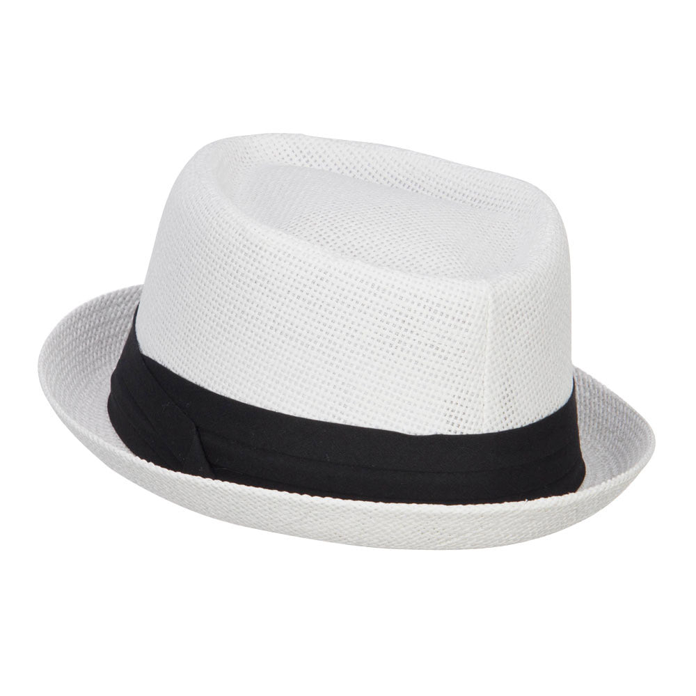 Big Size Solid Upbrim Pork Pie Fedora