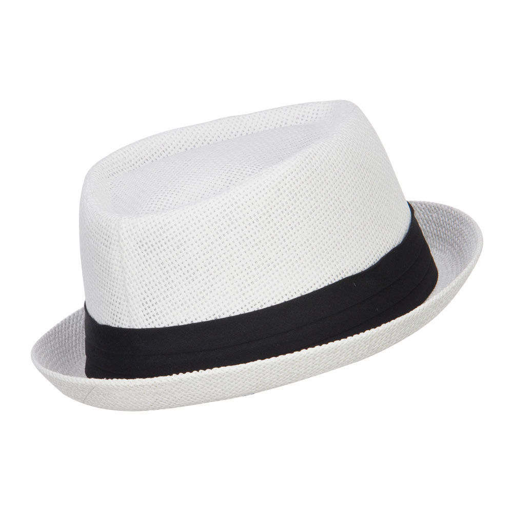 Big Size Solid Upbrim Pork Pie Fedora