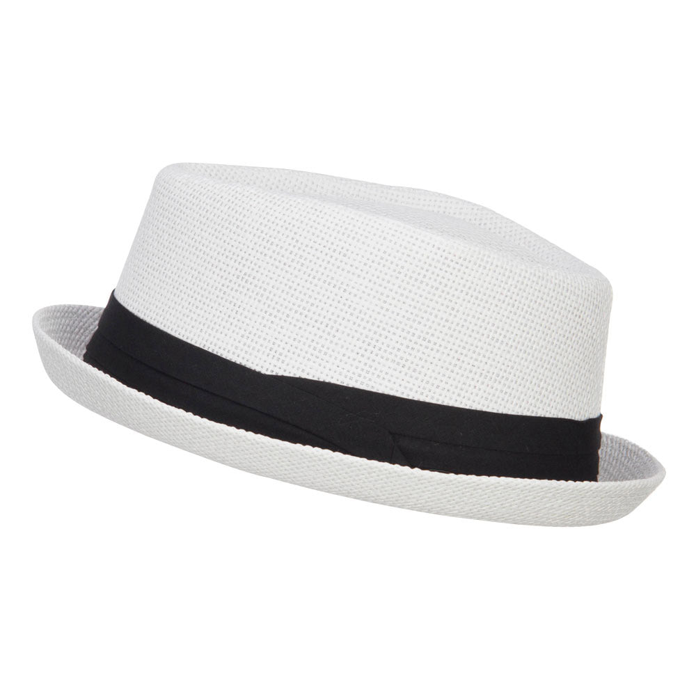 Big Size Solid Upbrim Pork Pie Fedora