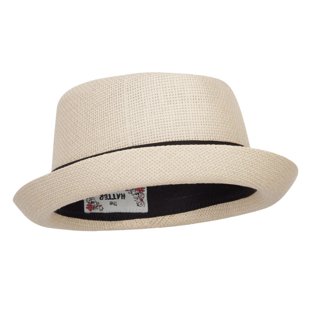 Big Size Solid Upbrim Pork Pie Fedora