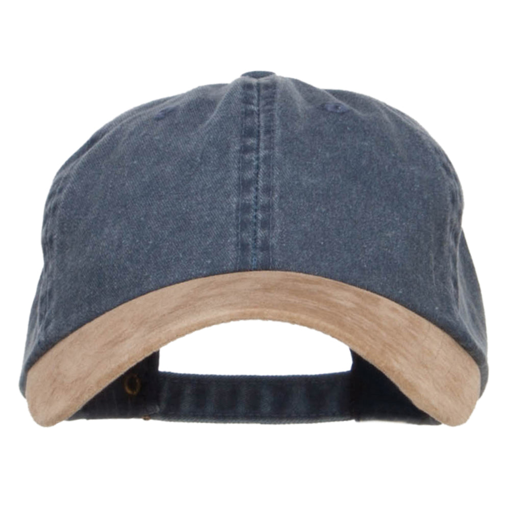 Suede Bill Washed Pigment Dyed Cap