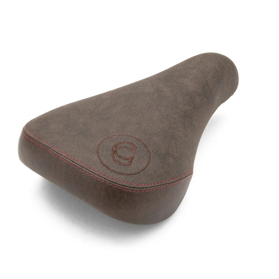 Cinema BMX Waxed Canvas Stealth Seat - Brown