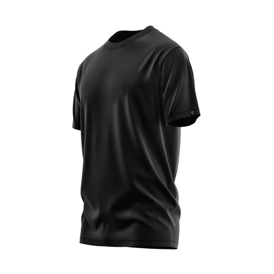 MEN'S ACTIVE | BLACK | SHORT SLEEVE