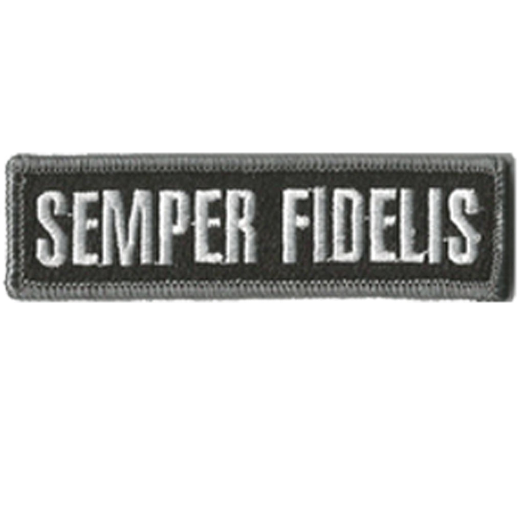 1" x 3 3/4" Semper Fidelis Morale Patch