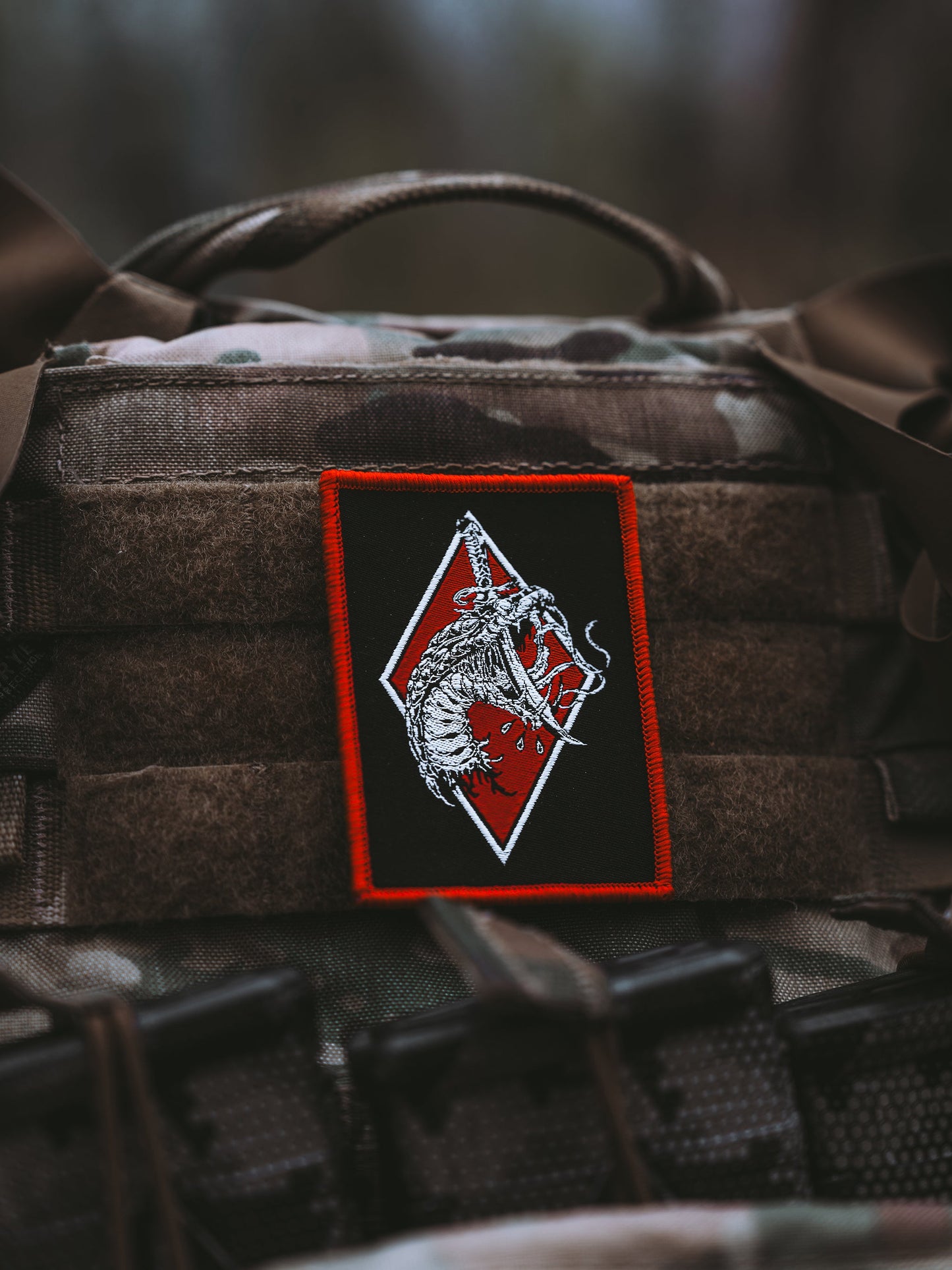 No Serpents Woven Patch
