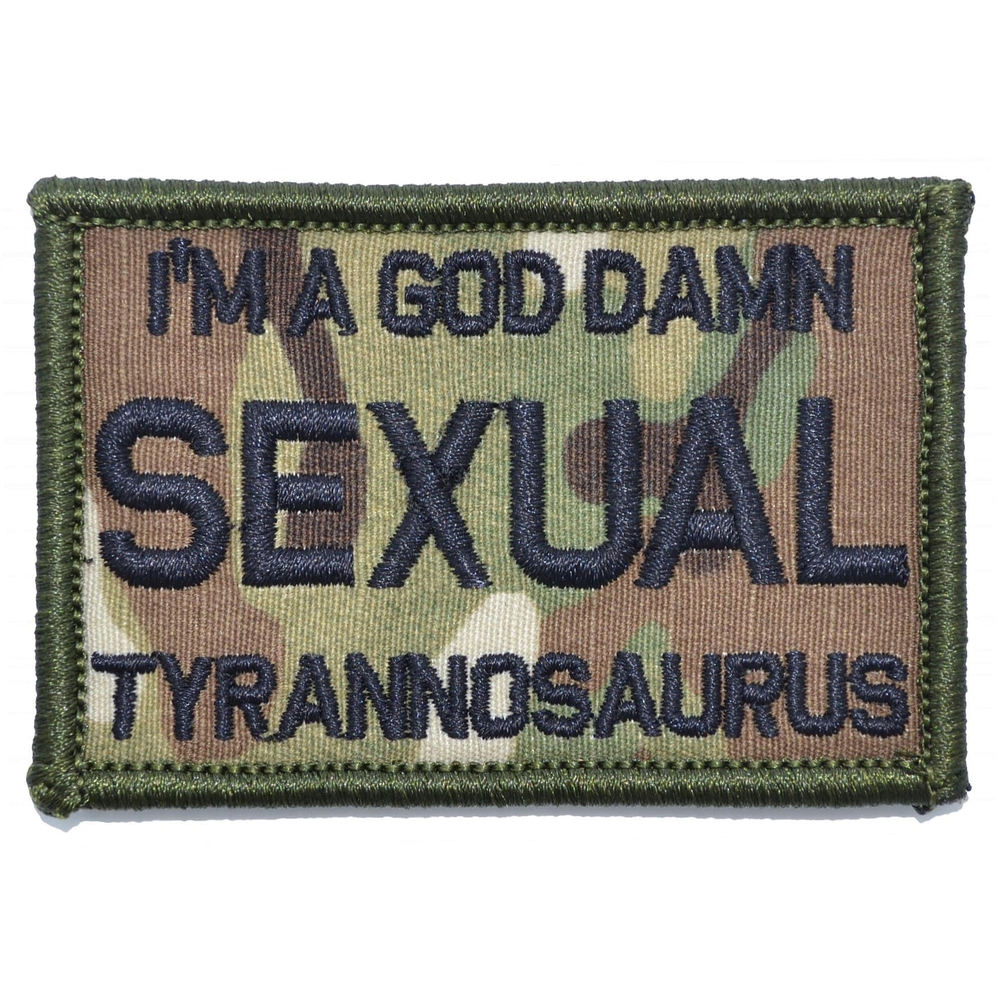 I'm a God Damn Sexual Tyrannosaurus - 2x3 Patch